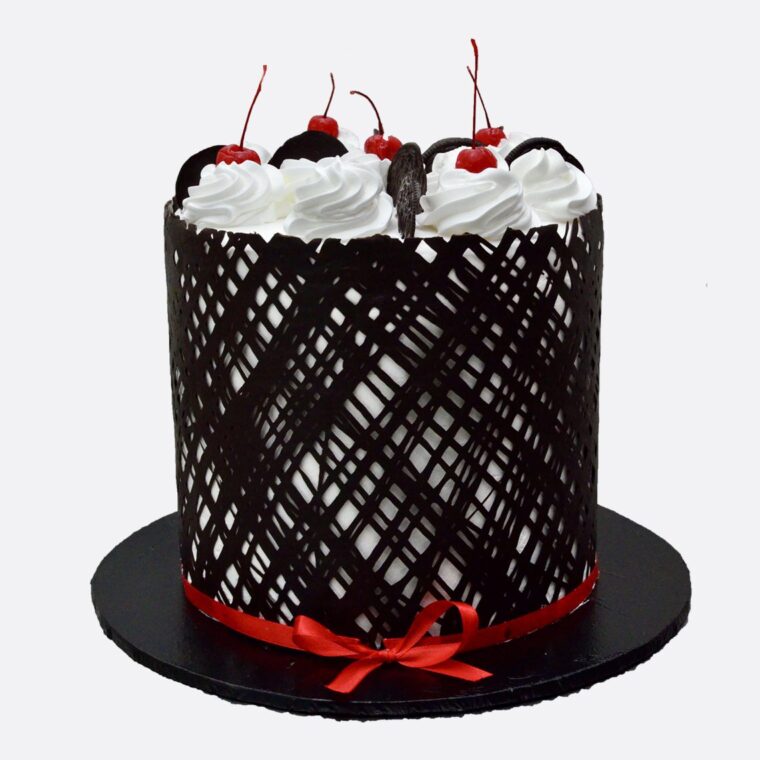 Chocolate Cage Cake 8-inches - Image 2